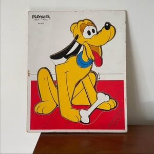 Pluto Dog Puzzle - Vintage